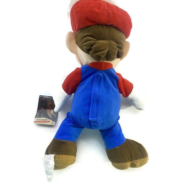 Super Mario Plush Stuffed Toy 20 Inches Long by Nintendo - Picture 3 of 6